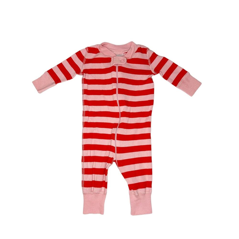 Hanna Andersson Striped Sleeper Size 50cm (0-6 Months)